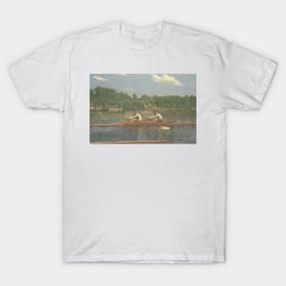 The Biglin Brothers Racing by Thomas Eakins T-Shirt